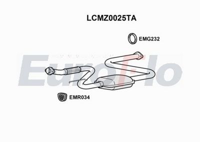 Katalizator EUROFLO 6384901919