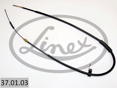 Тросик, cтояночный тормоз LINEX 37.01.03 для SAAB 9000