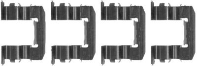 Комплектующие, колодки дискового тормоза HELLA 8DZ 355 204-021 для HYUNDAI MATRIX