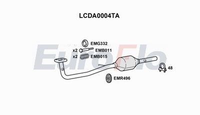 Katalizator EUROFLO LCDA0004TA