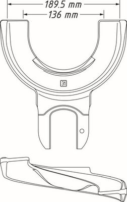 DRUCKPLATTE FEDERSPANNER HAZET 490031 4