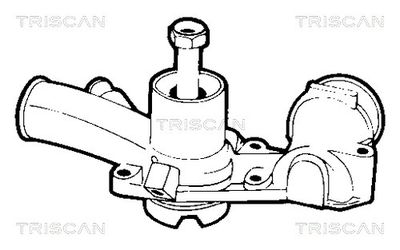 Водяной насос, охлаждение двигателя TRISCAN 8600 28076 для PEUGEOT 404