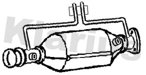Filtr sadzy / filtr cząstek stałych, układ wydechowy KLARIUS 399440
