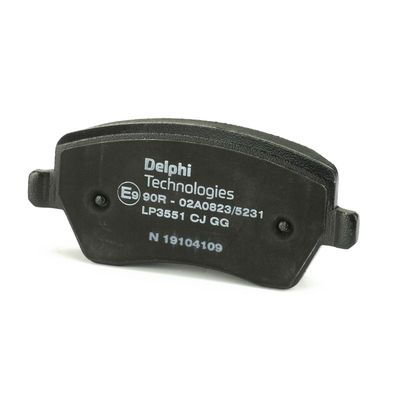 BREMSBELAGSATZ SCHEIBENBREMSE DELPHI LP3551 4