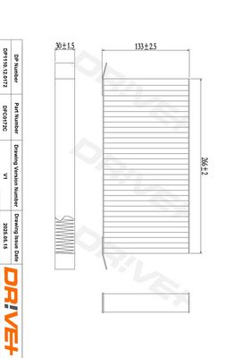 FILTER INNENRAUMLUFT DR!VE+ DP1110120172 0