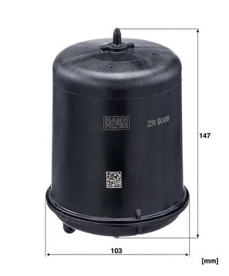 Filtru ulei MANN-FILTER ZR 9008 z