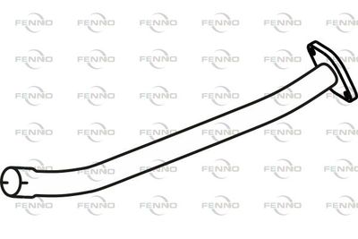 Rura wydechowa FENNO 174100D290