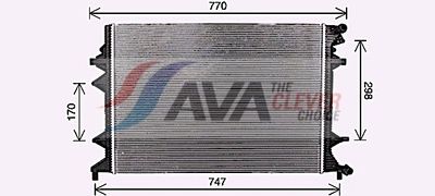 RADIATOR TEMPERATURA SCAZUTA INTERCOOLER