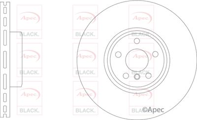 Brake Disc APEC DSK3325B