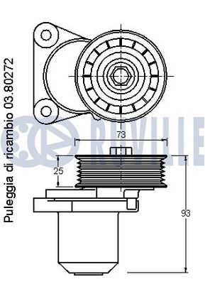 INTINZATOR CUREA CUREA DISTRIBUTIE RUVILLE 542151 1