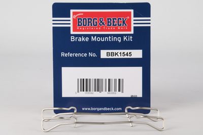 Zestaw akcesoriów, klocki hamulcowe BORG & BECK BBK1545
