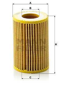 Масляный фильтр MANN-FILTER HU 712/9 x для HONDA ACCORD