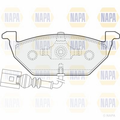 Brake Pad Set NAPA PBP7407