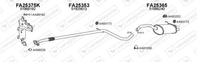 ABGASANLAGE VENEPORTE 250542