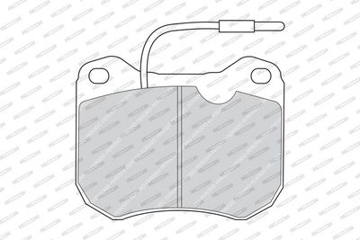 SET PLACUTE FRANA FRANA DISC FERODO FDB142 1