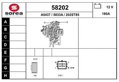 GENERATOR EAI 58202