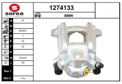 BREMSSATTEL SNRA 1274133