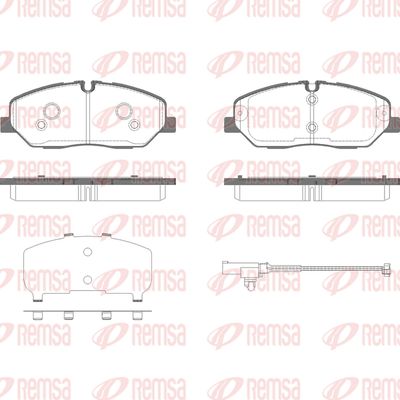 SET PLACUTE FRANA FRANA DISC REMSA 122652