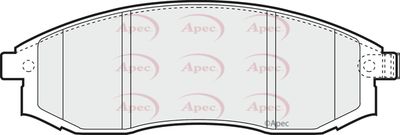 Brake Pad Set APEC PAD1228