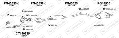 ABGASANLAGE VENEPORTE 450565