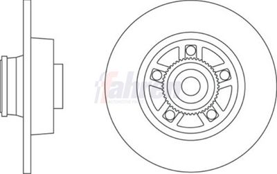 Fahren Brake Disc FBD6479