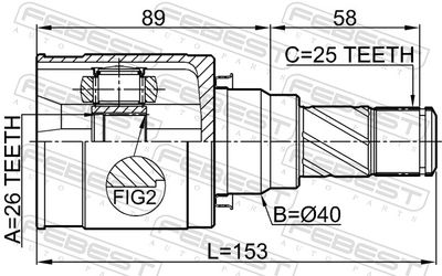 SET ARTICULATIE PLANETARA FEBEST 0411A13 1