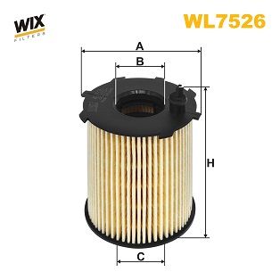WIX FILTERS WL7526 Масляный фильтр  для PEUGEOT 5008 (Пежо 5008)