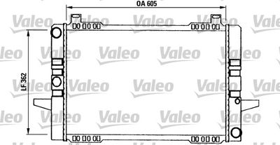 VALEO 730562 Кришка радіатора для FORD (Форд)