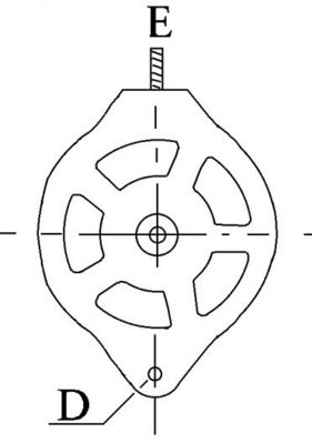 GENERATOR / ALTERNATOR HC-Cargo F032110350 1