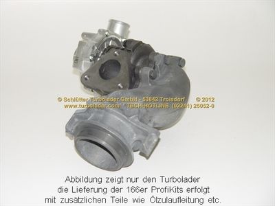 LADER AUFLADUNG SCHLÜTTER TURBOLADER 16600450EOL 3