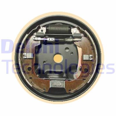 DELPHI LG16044 Ремкомплект барабанных колодок  для FIAT MULTIPLA (Фиат Мултипла)
