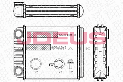 WäRMETAUSCHER INNENRAUMHEIZUNG