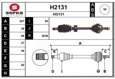 ANTRIEBSWELLE SNRA H2131
