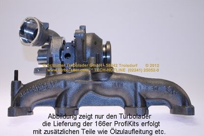 LADER AUFLADUNG SCHLÜTTER TURBOLADER 16604010 1