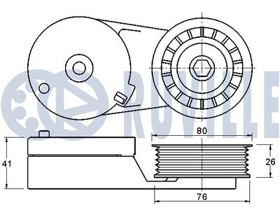 INTINZATOR CUREA CUREA DISTRIBUTIE RUVILLE 541890 1