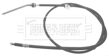 Тросик, cтояночный тормоз BORG & BECK BKB2116 для MITSUBISHI L200