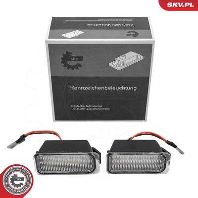 ESEN SKV - Osvetlenie poznávacej značky FORD, JAGUAR , 72SKV631