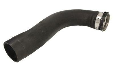 Intercooler slang Links (Inlaat zijde, zwart, lang)