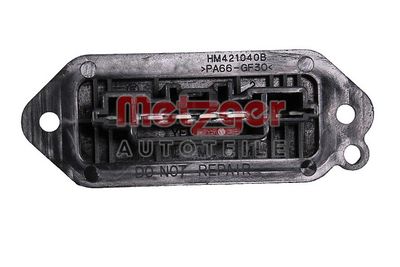 REZISTOR VENTILATOR HABITACLU METZGER AUTOTEILE 0917863 1