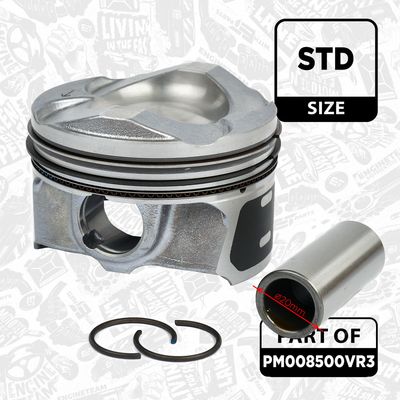 SET PISTOANE ET ENGINETEAM PM008500VR3 1
