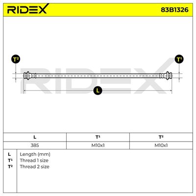спирачен маркуч RIDEX