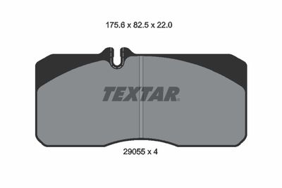 Brake Pad Set, disc brake 2905503