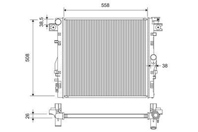 RADIATOR RACIRE MOTOR