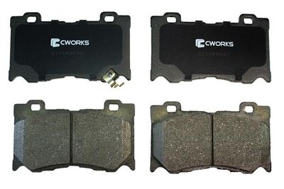 Комплект тормозных колодок, дисковый тормоз CWORKS C11CR0039 для INFINITI Q70