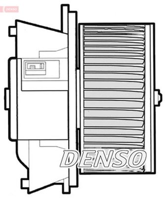 WILMINK GROUP WG1460965 Вентилятор салона  для FIAT DOBLO (Фиат Добло)