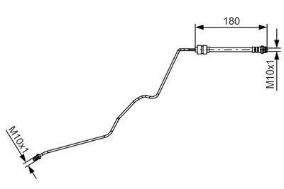 BOSCH Bremsschlauch