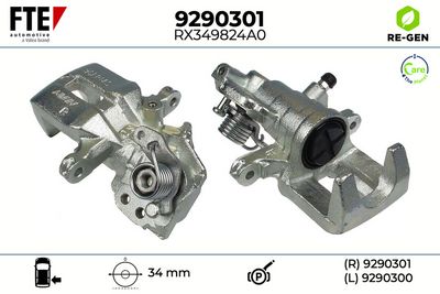 спирачен апарат FTE 9290301