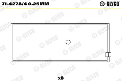 CUZINETI BIELA GLYCO 7142784025MM