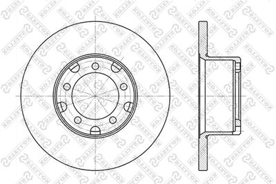 STELLOX 6020-3311-SX Тормозные диски  для MERCEDES-BENZ T2/LN1 (Мерседес Т2/лн1)