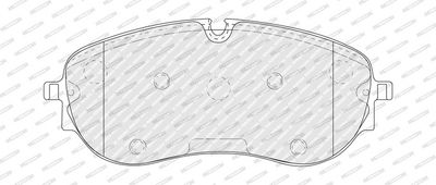 BREMSBELAGSATZ SCHEIBENBREMSE FERODO FDB5474 1